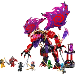 Klocki LEGO 71832 Smok chaosu Kiełogrzmot NINJAGO